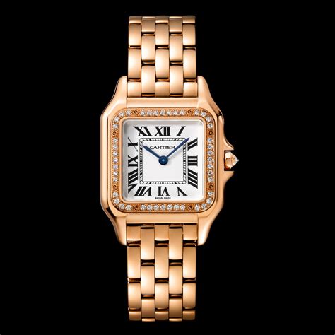 cartier diamond watches price|cartier panthere watch with diamonds.